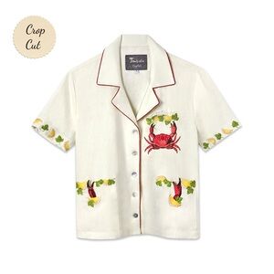 Tombolo 'Just a Pinch' Cabana ~ Crop Cut